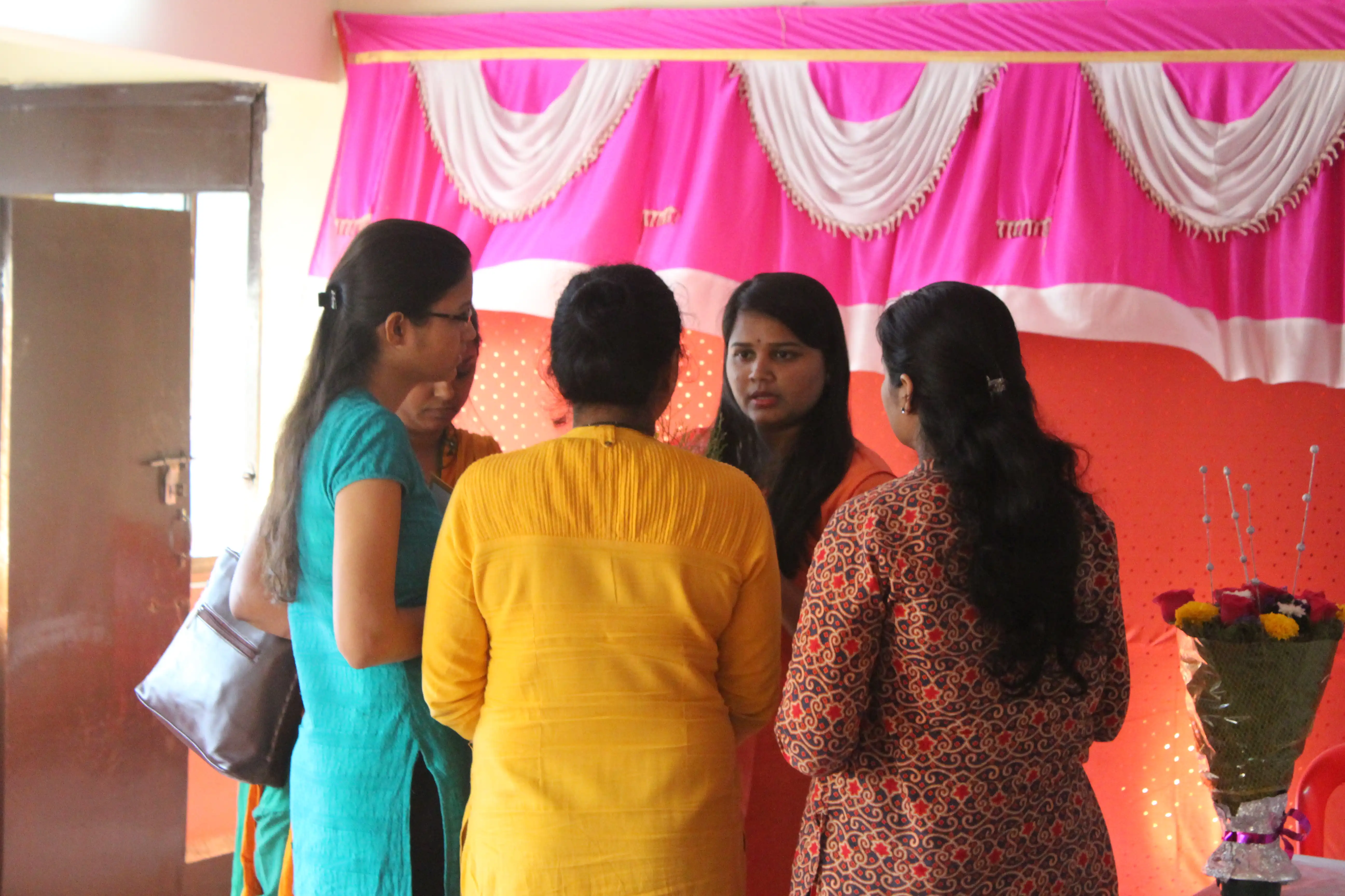 Interacted with students Dr Priyanka Patil DYDC